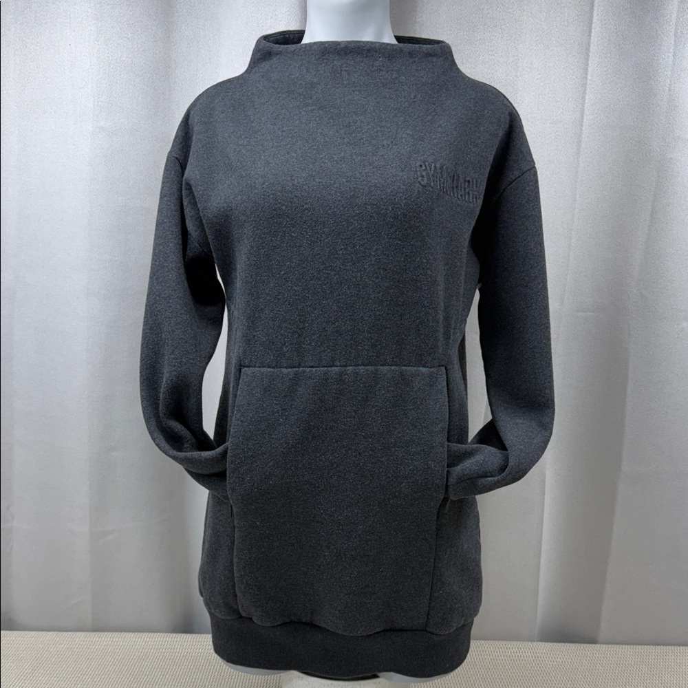 Gymshark Charcoal Women's Cowl Neck Pull-over Sweater Women Medium